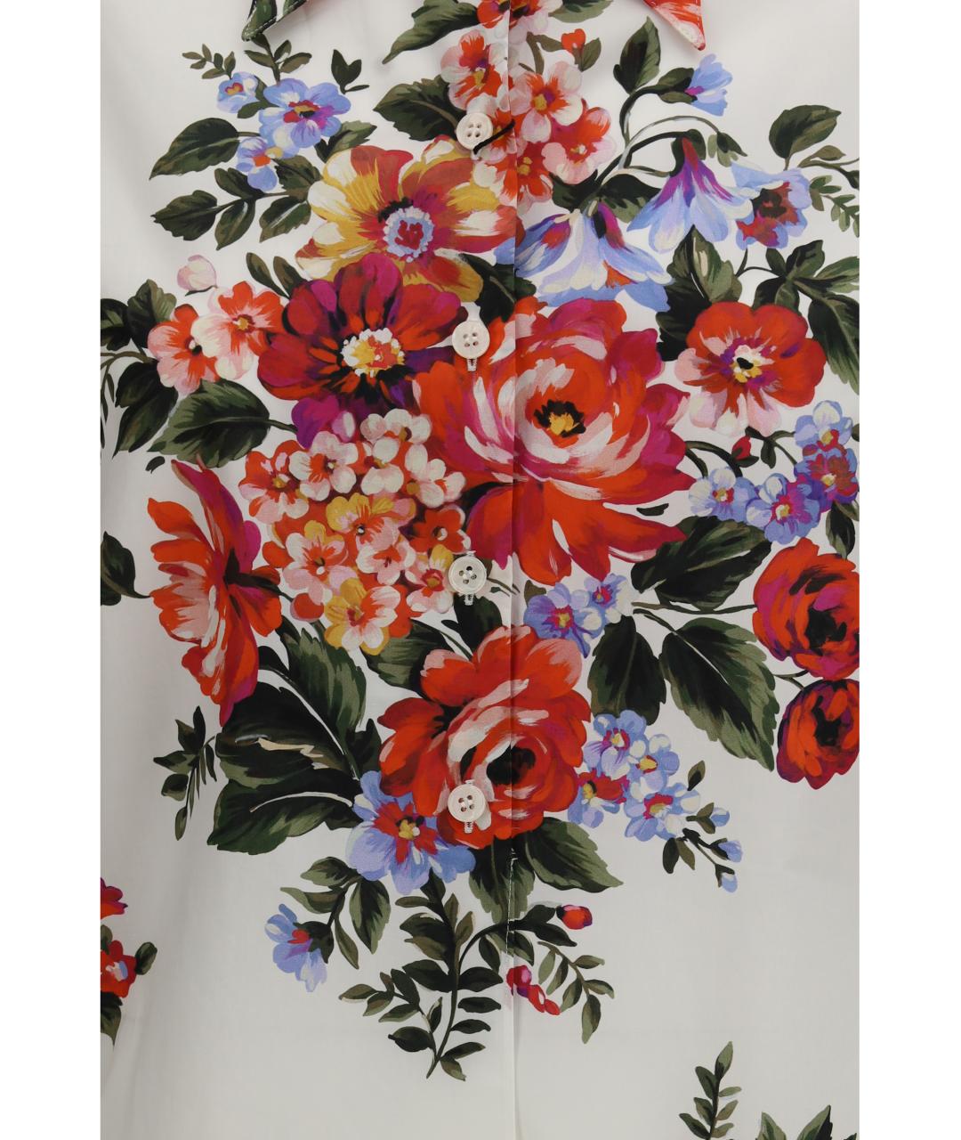 DOLCE&GABBANA Мульти хлопковая рубашка, фото 3