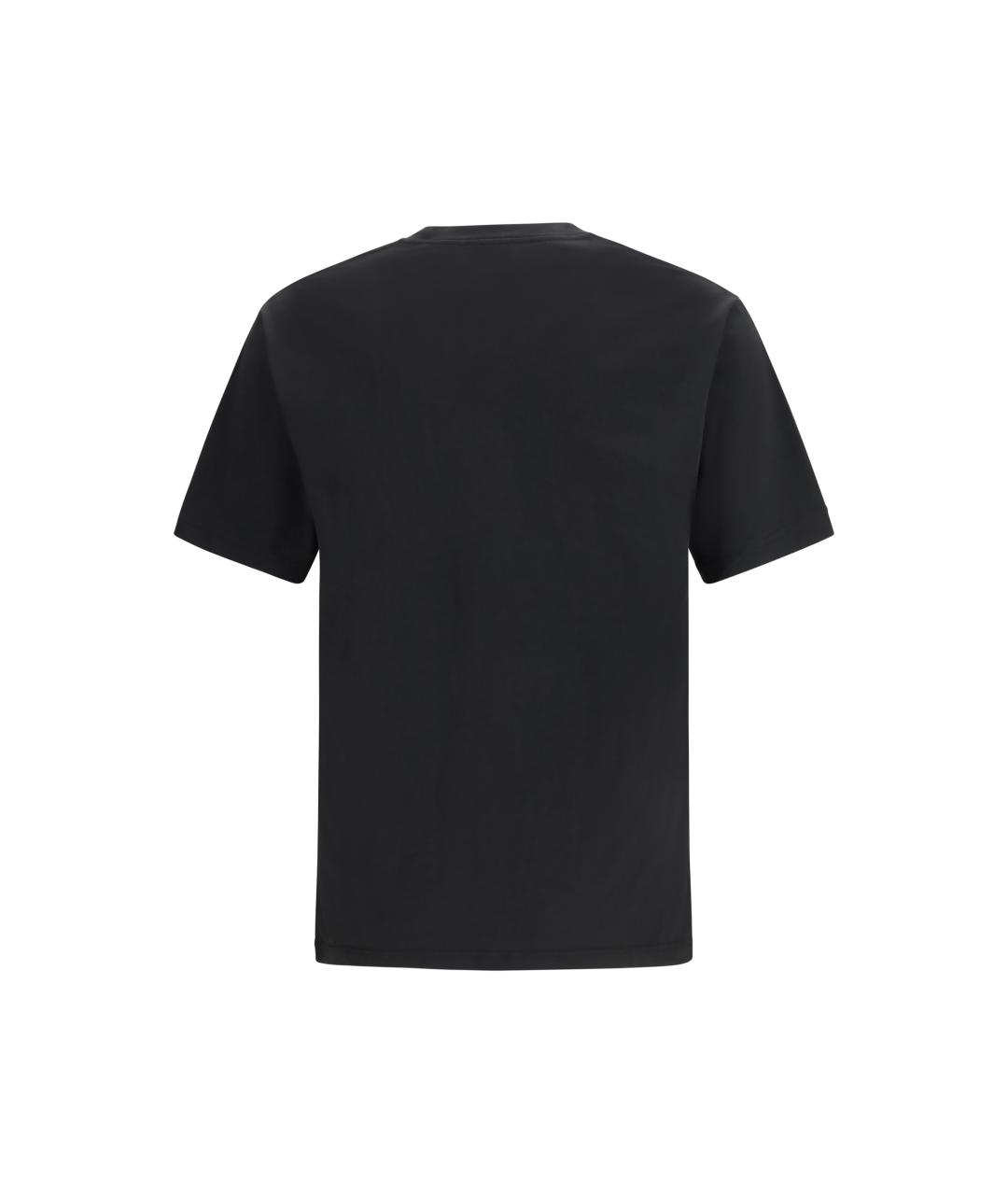 KENZO Черная хлопковая футболка, фото 2