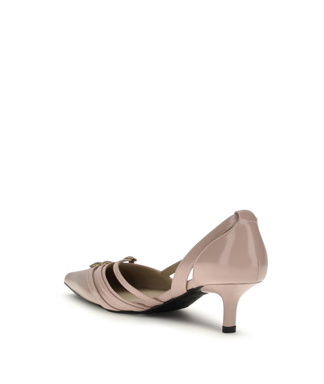 PINKO Бежевые кожаные туфли, фото 3