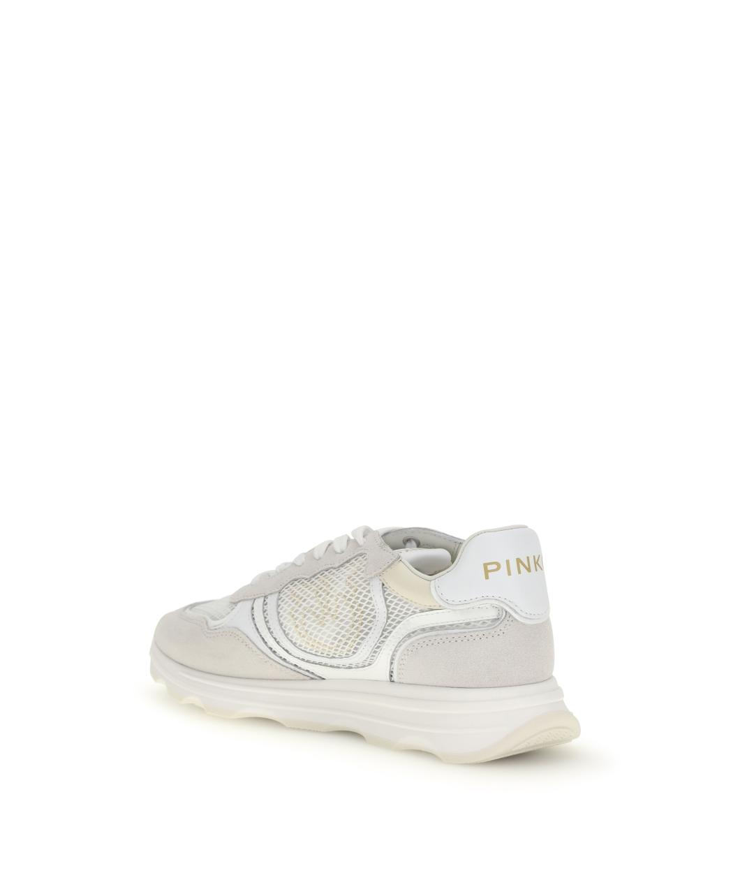 PINKO Белые замшевые кроссовки, фото 3