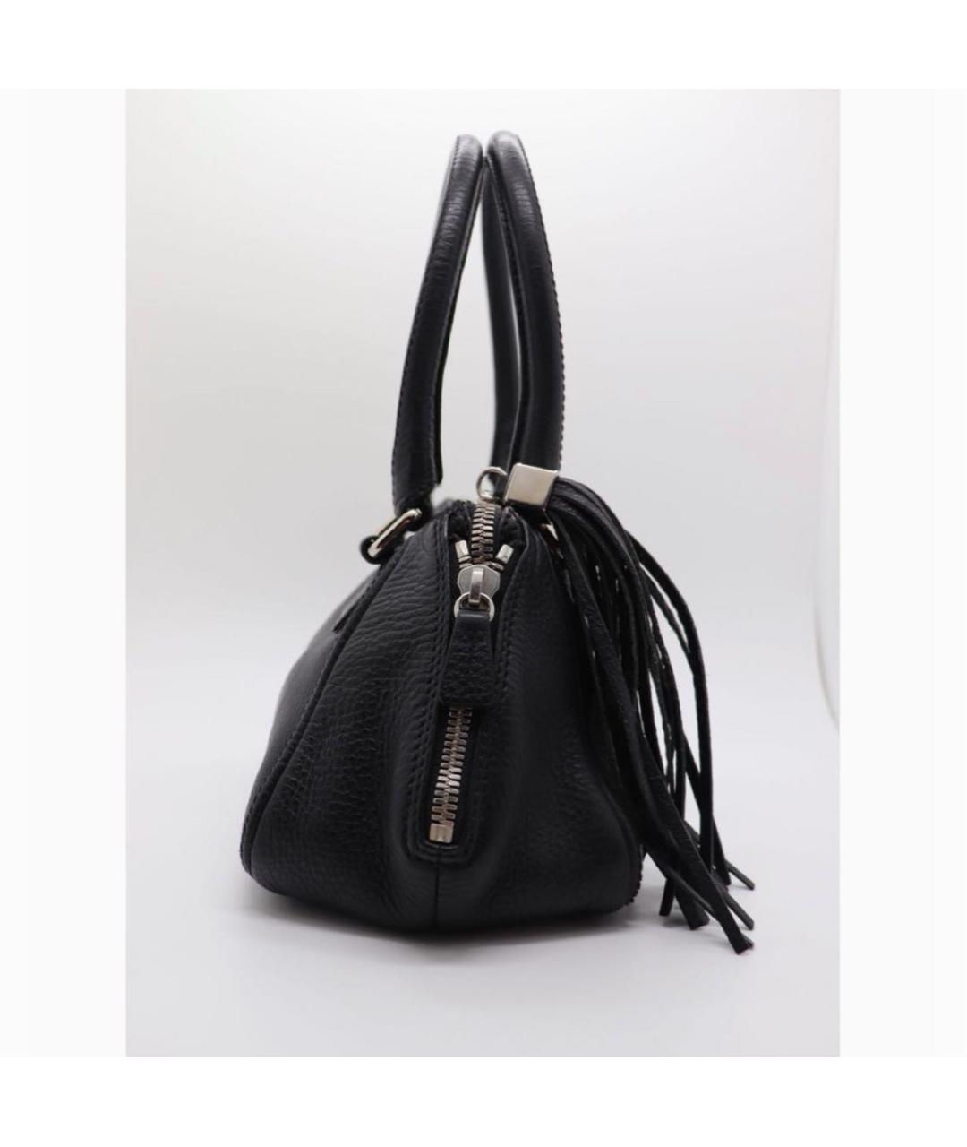 CHANEL Черная кожаная сумка тоут, фото 2