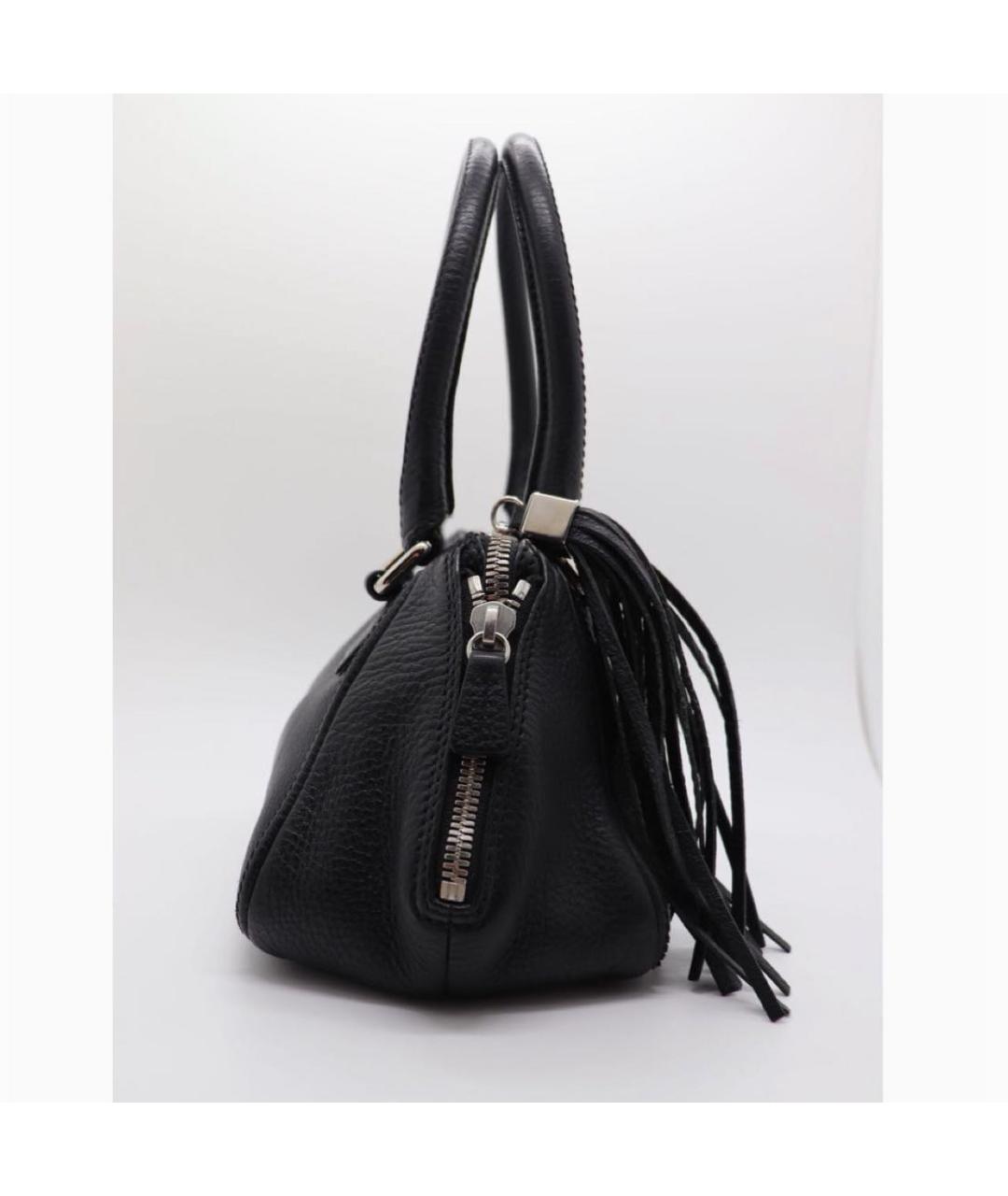 CHANEL Черная кожаная сумка тоут, фото 4