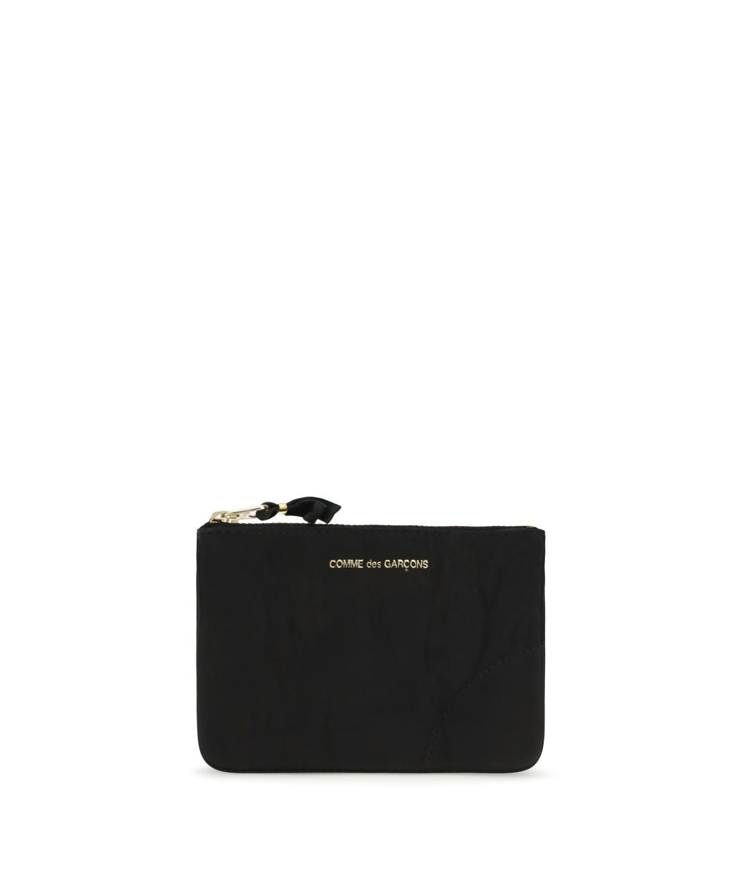 COMME DES GARÇONS WALLET Черный кожаный кошелек, фото 1