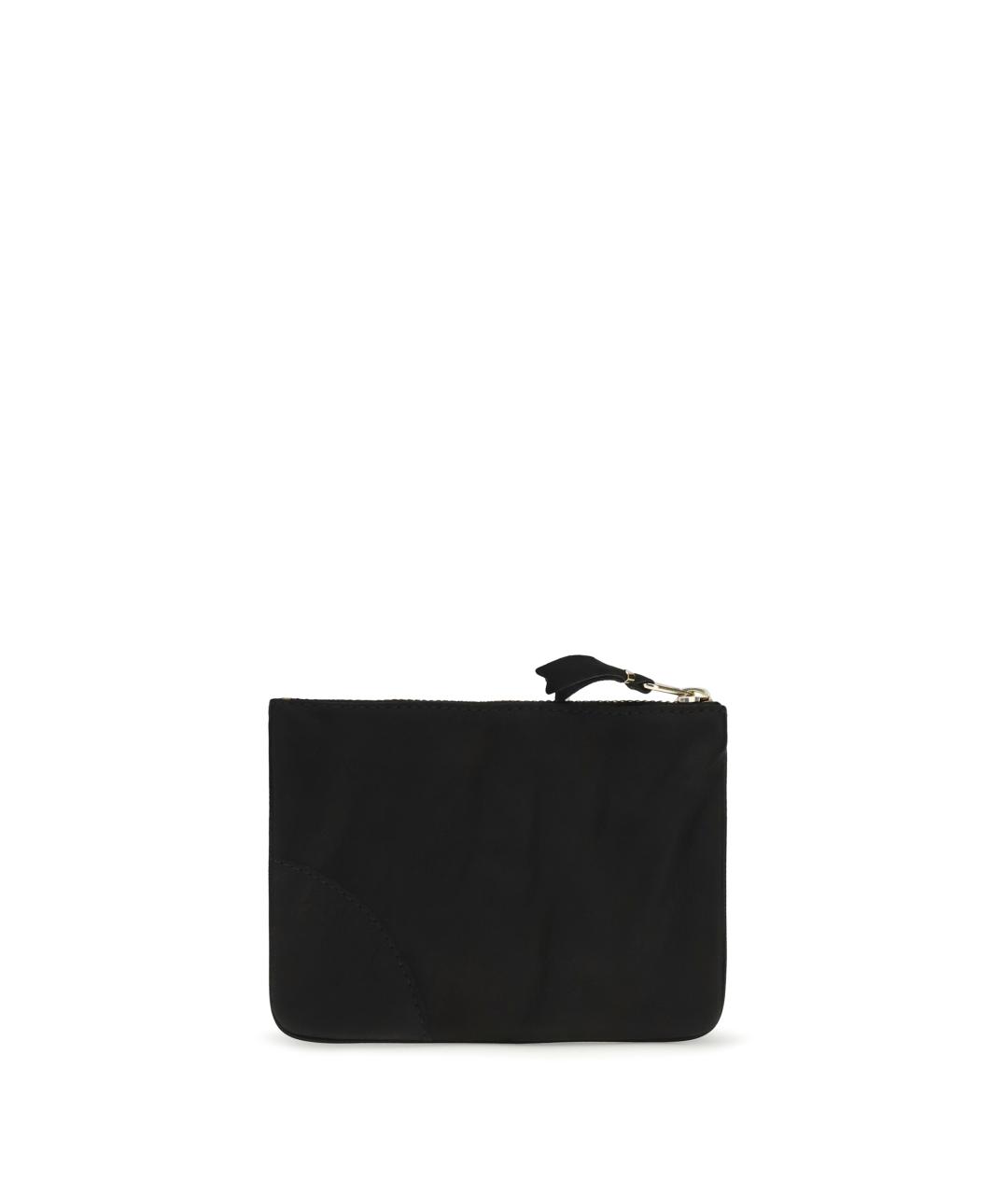 COMME DES GARÇONS WALLET Черный кожаный кошелек, фото 2