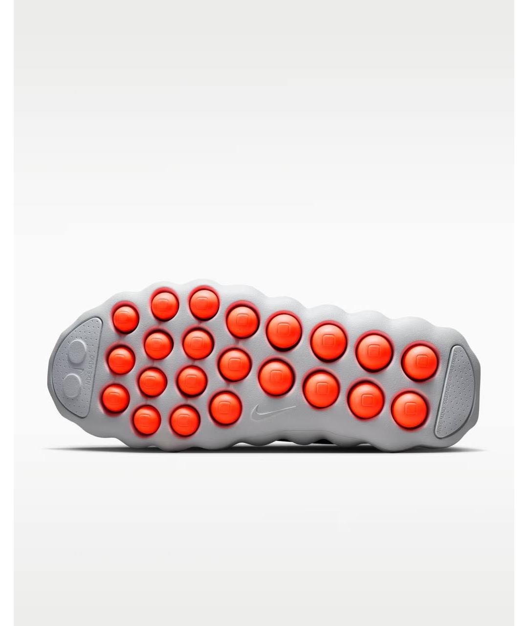 NIKE Серые текстильные низкие кроссовки / кеды, фото 2