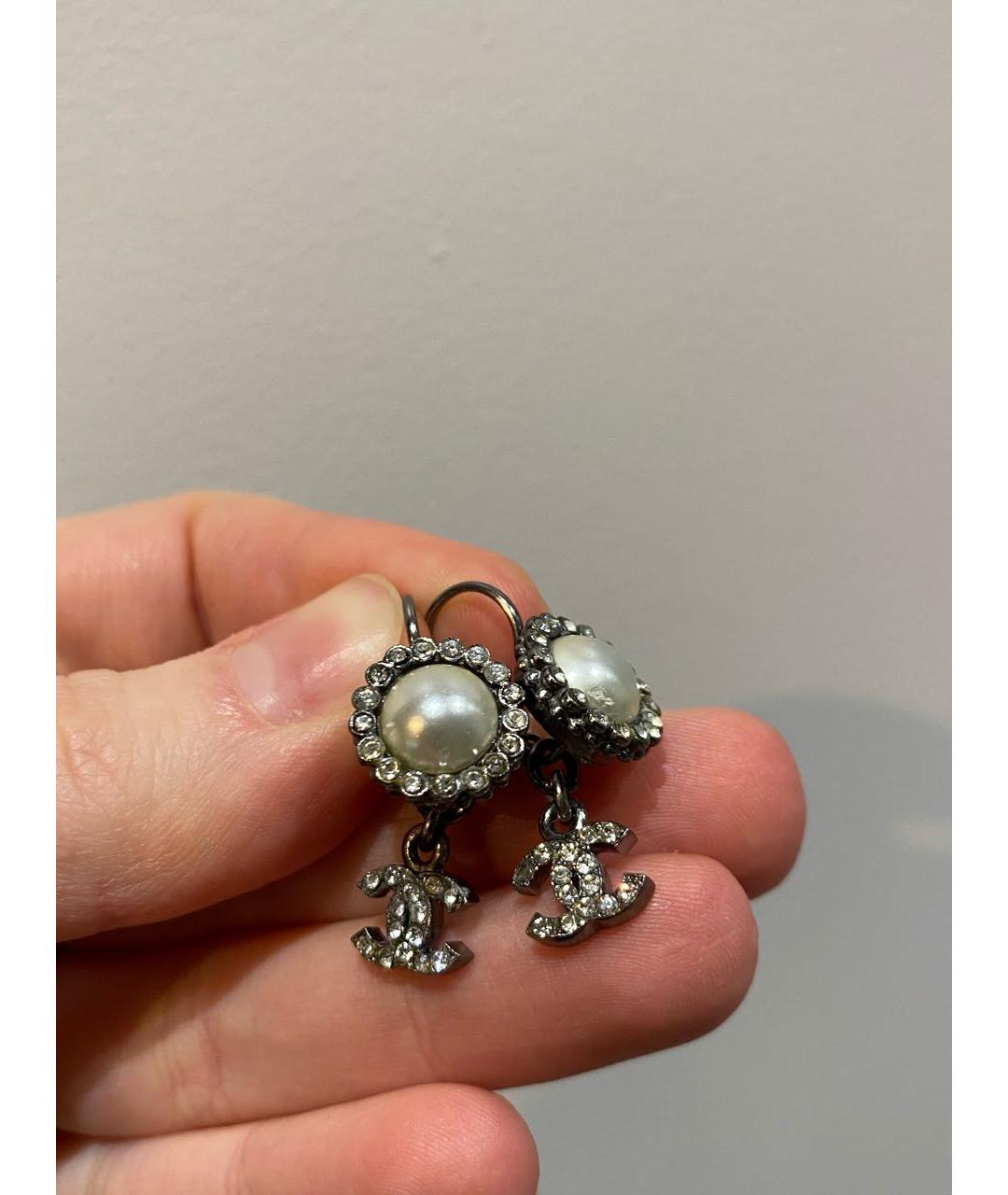 CHANEL Мульти металлические серьги, фото 4