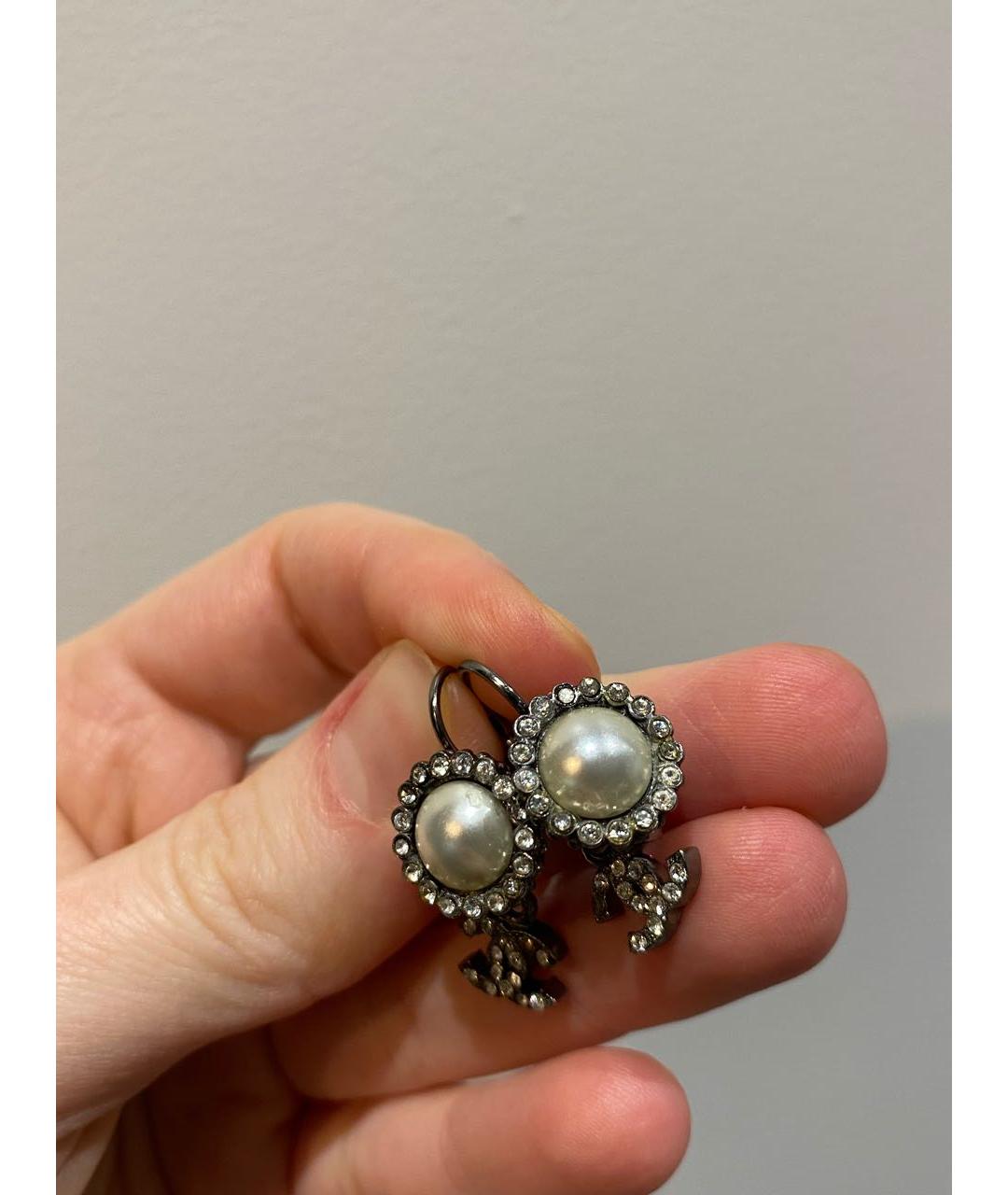 CHANEL Мульти металлические серьги, фото 3