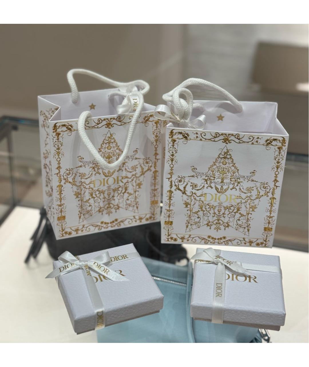 CHRISTIAN DIOR Серебряные металлические серьги, фото 6