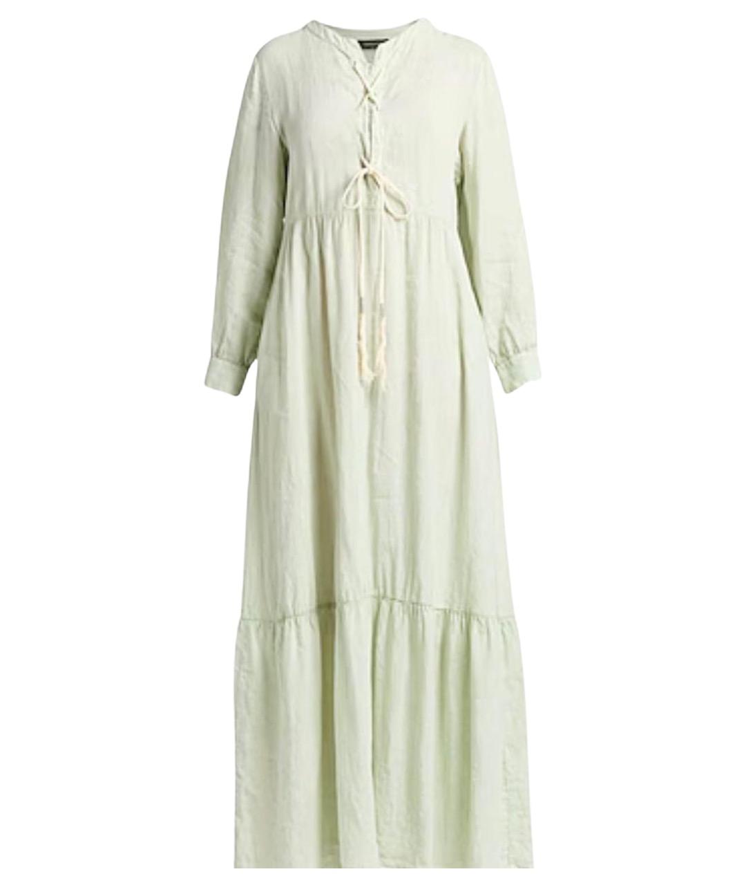 FABIANA FILIPPI Зеленые льняное повседневное платье, фото 1