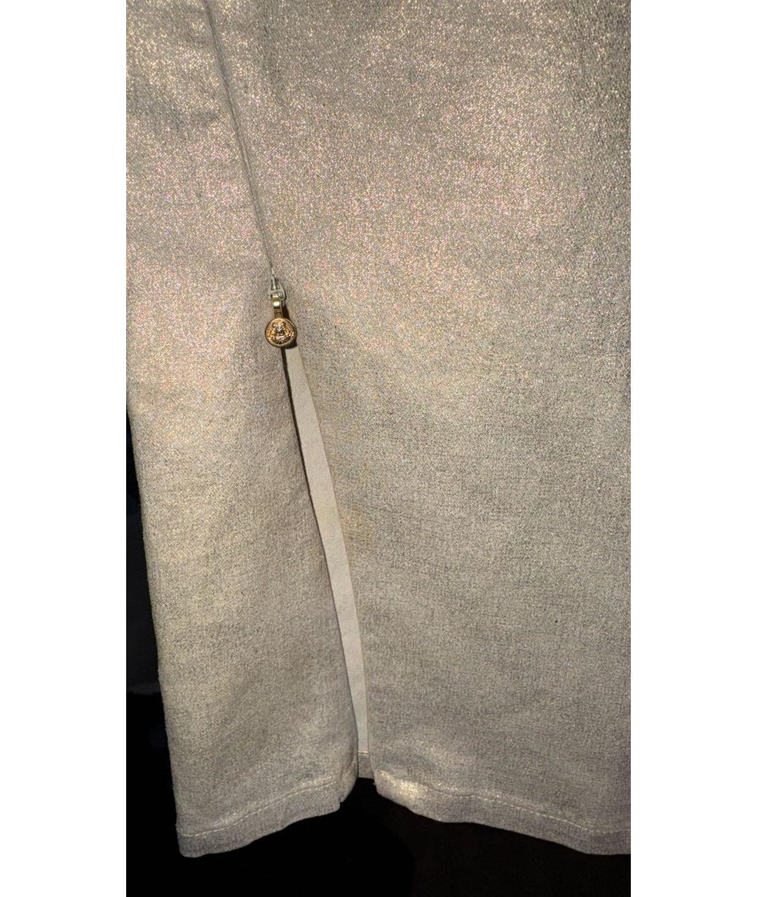 VERSACE JEANS COUTURE Золотое хлопко-эластановое коктейльное платье, фото 4