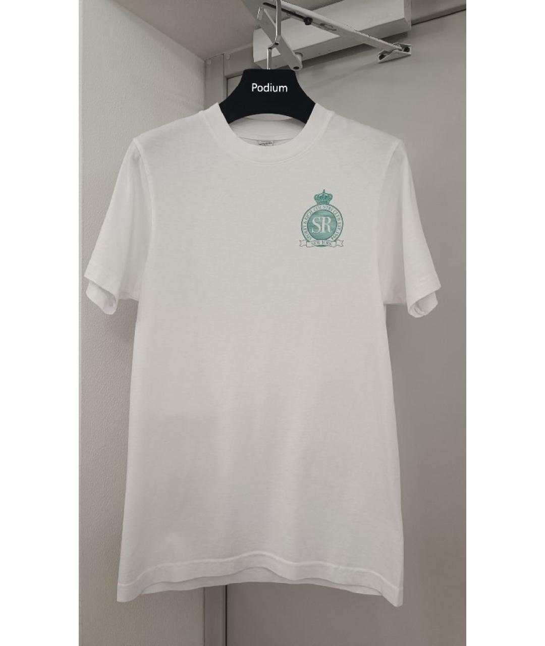SPORTY AND RICH Белая хлопковая футболка, фото 8