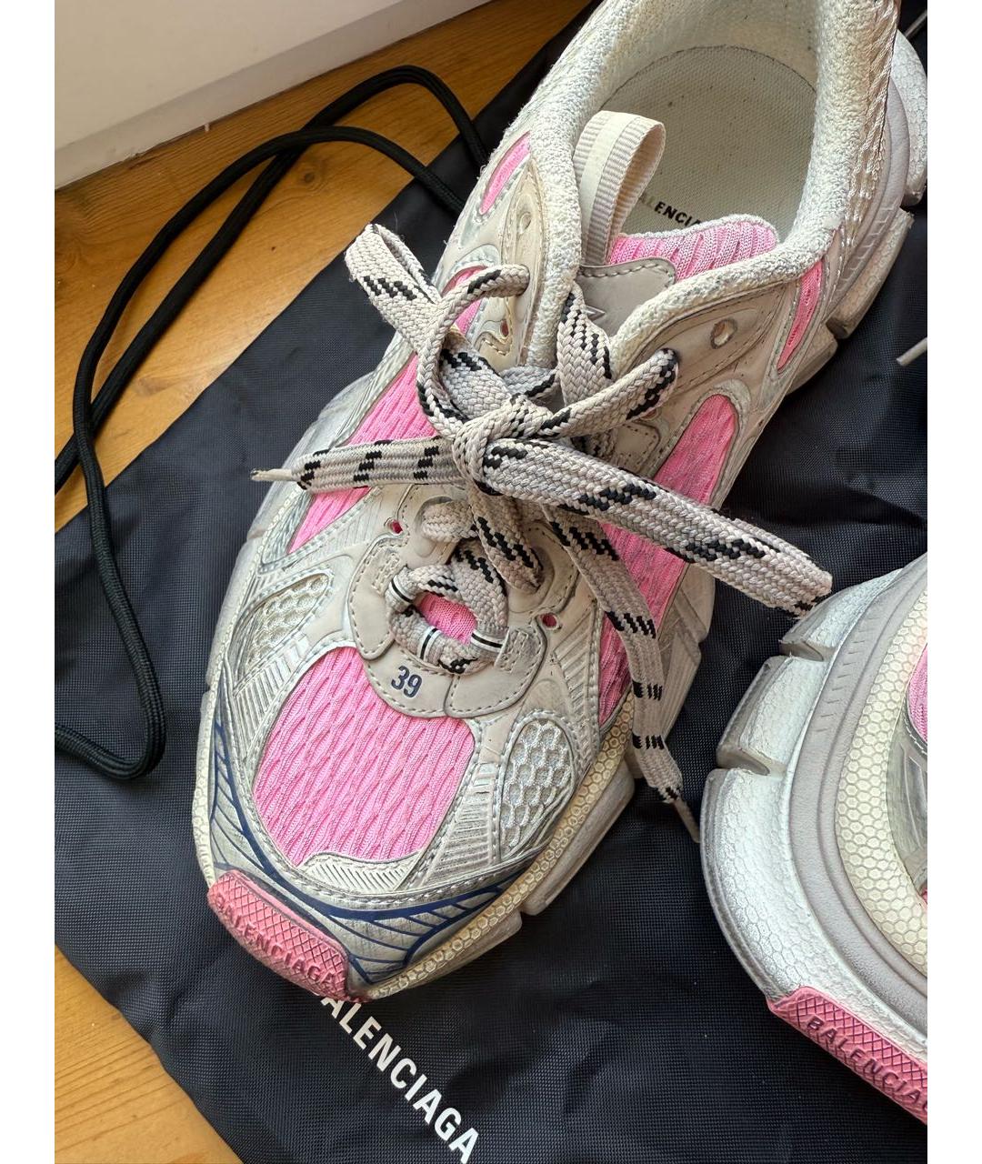 BALENCIAGA Мульти текстильные кроссовки, фото 6