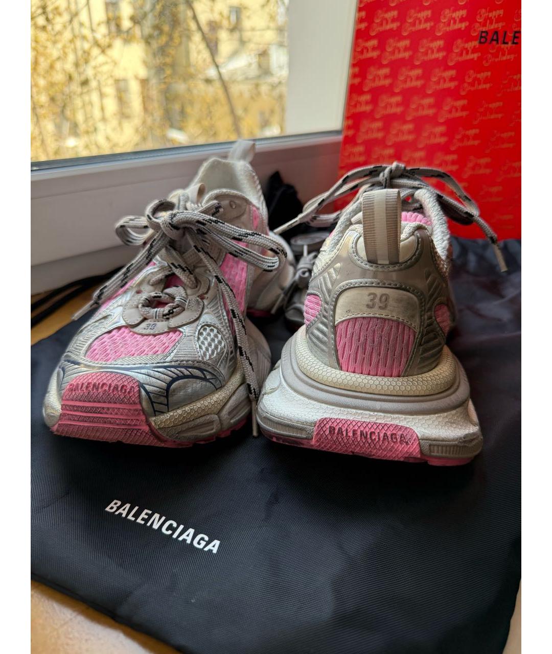 BALENCIAGA Мульти текстильные кроссовки, фото 5