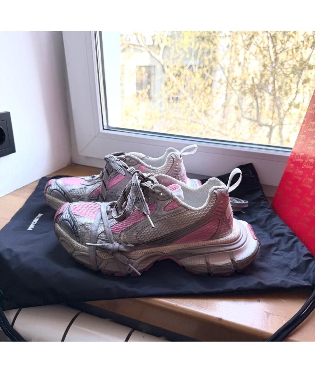 BALENCIAGA Мульти текстильные кроссовки, фото 4