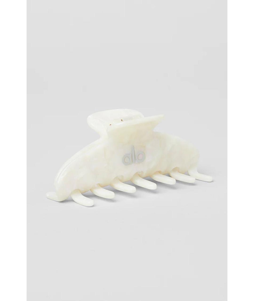 ALO YOGA Белая заколка, фото 2