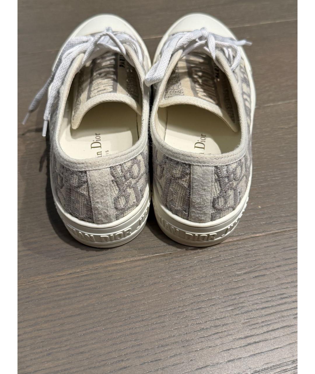CHRISTIAN DIOR Белые резиновые кеды, фото 3