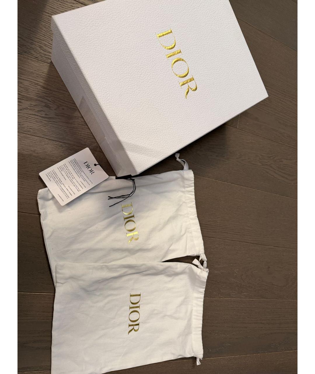 CHRISTIAN DIOR Белые резиновые кеды, фото 7