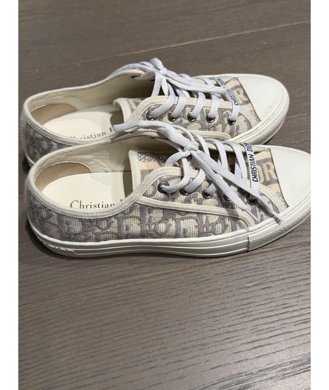 CHRISTIAN DIOR Белые резиновые кеды, фото 8