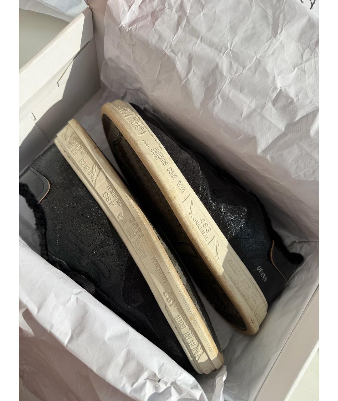 PREMIATA Черные кеды, фото 5