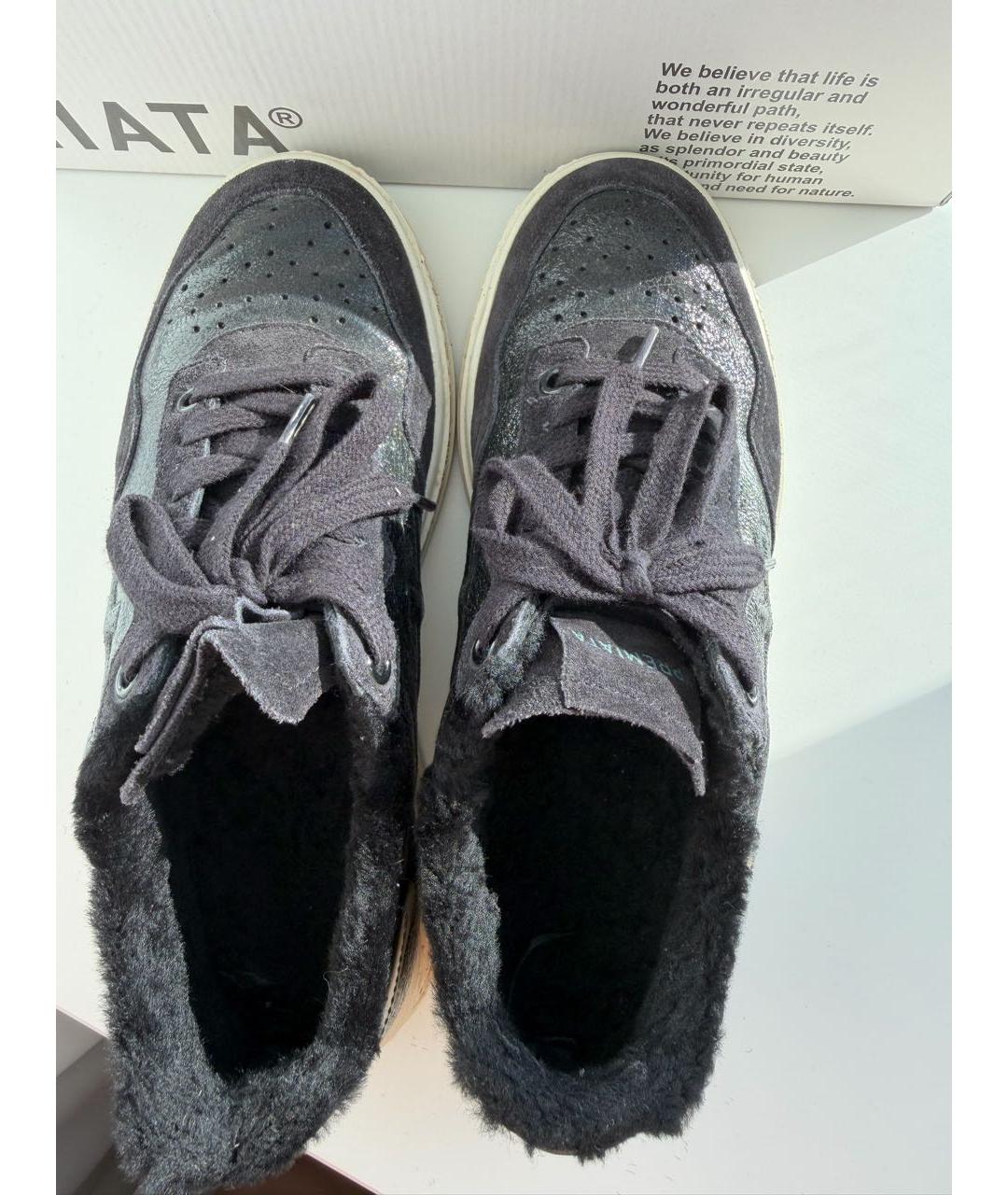 PREMIATA Черные кеды, фото 3