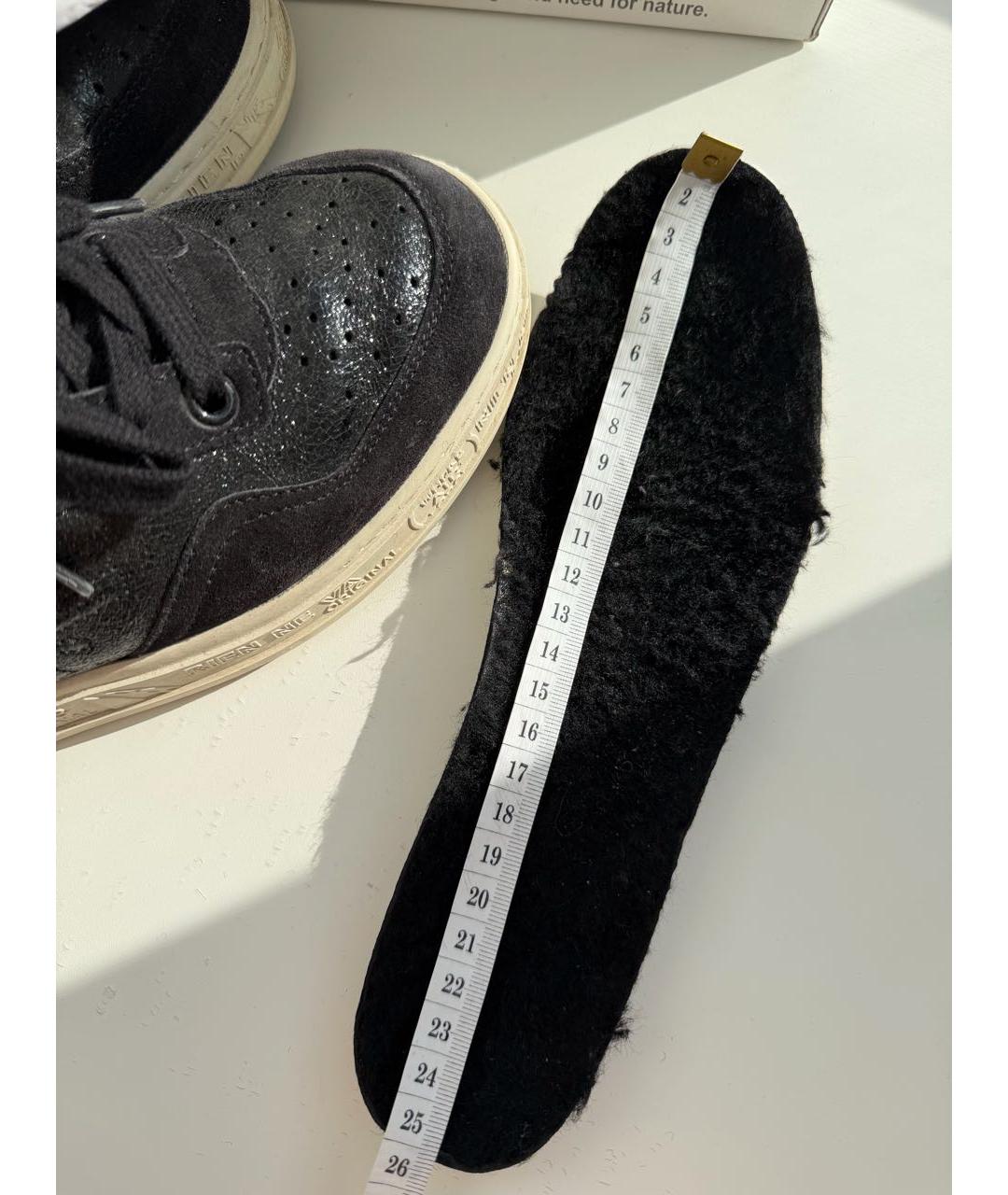 PREMIATA Черные кеды, фото 6