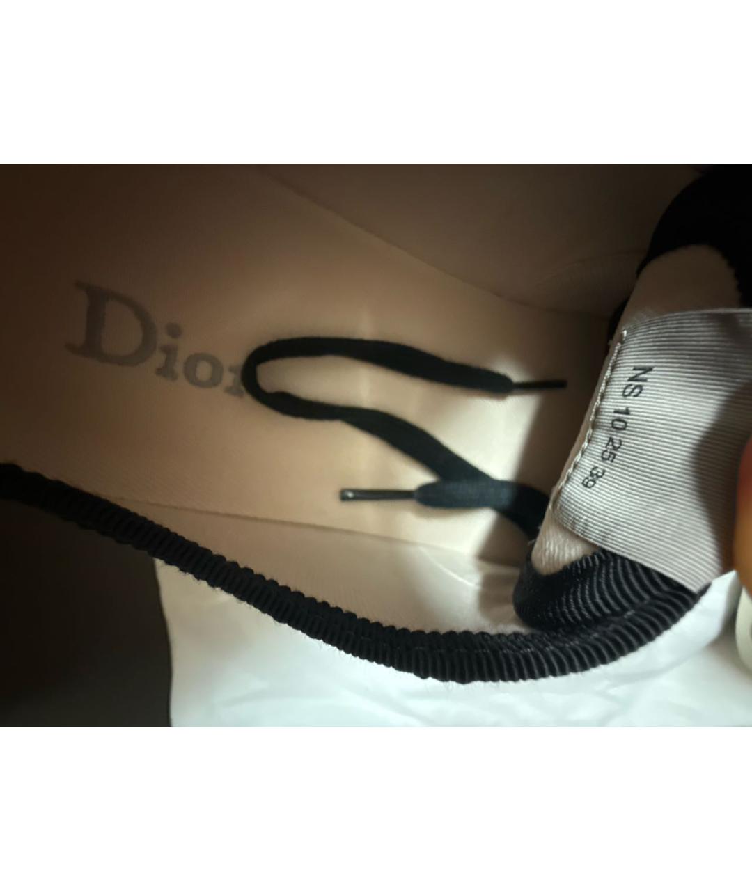 CHRISTIAN DIOR Темно-синие кеды, фото 6