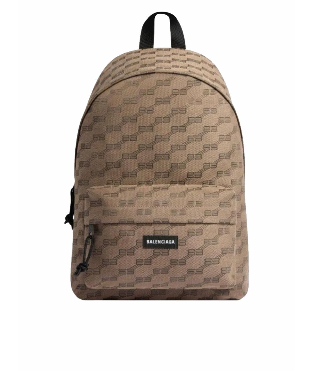 BALENCIAGA Коричневый рюкзак, фото 1