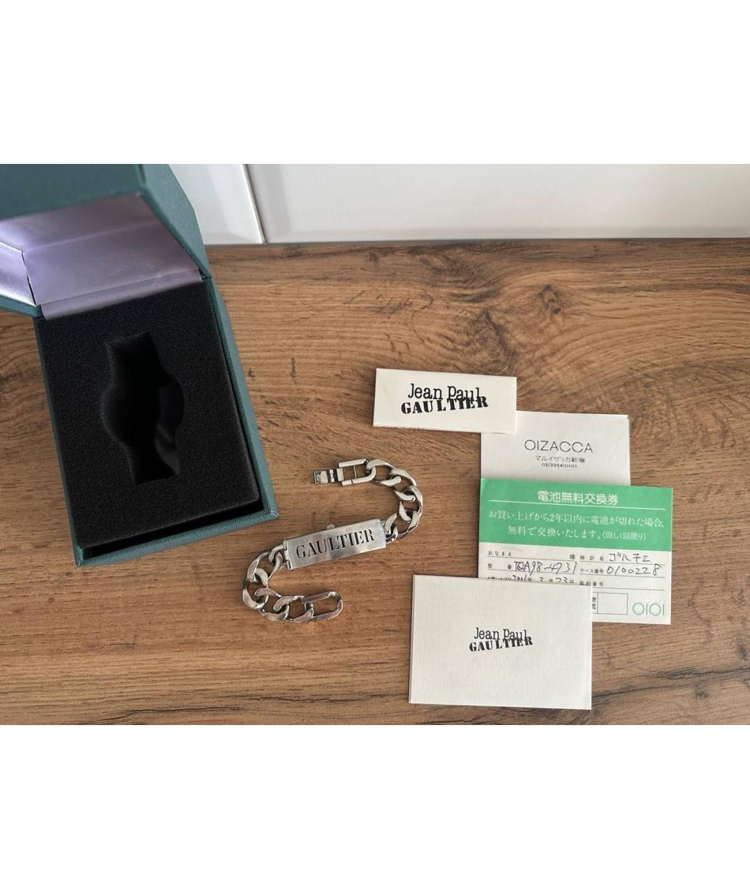 JEAN PAUL GAULTIER Антрацитовые часы, фото 2