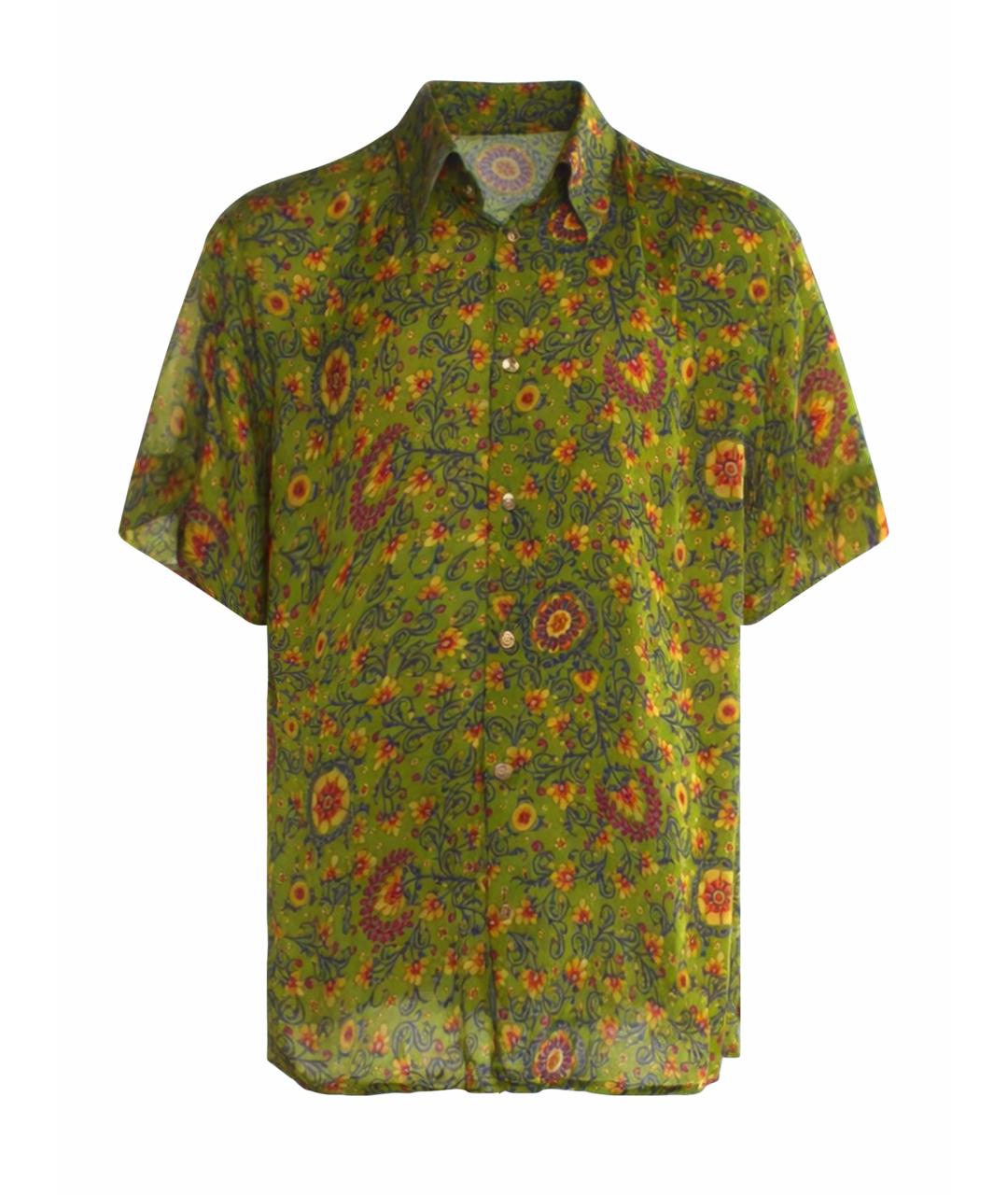 VERSACE Мульти шелковая рубашка, фото 1