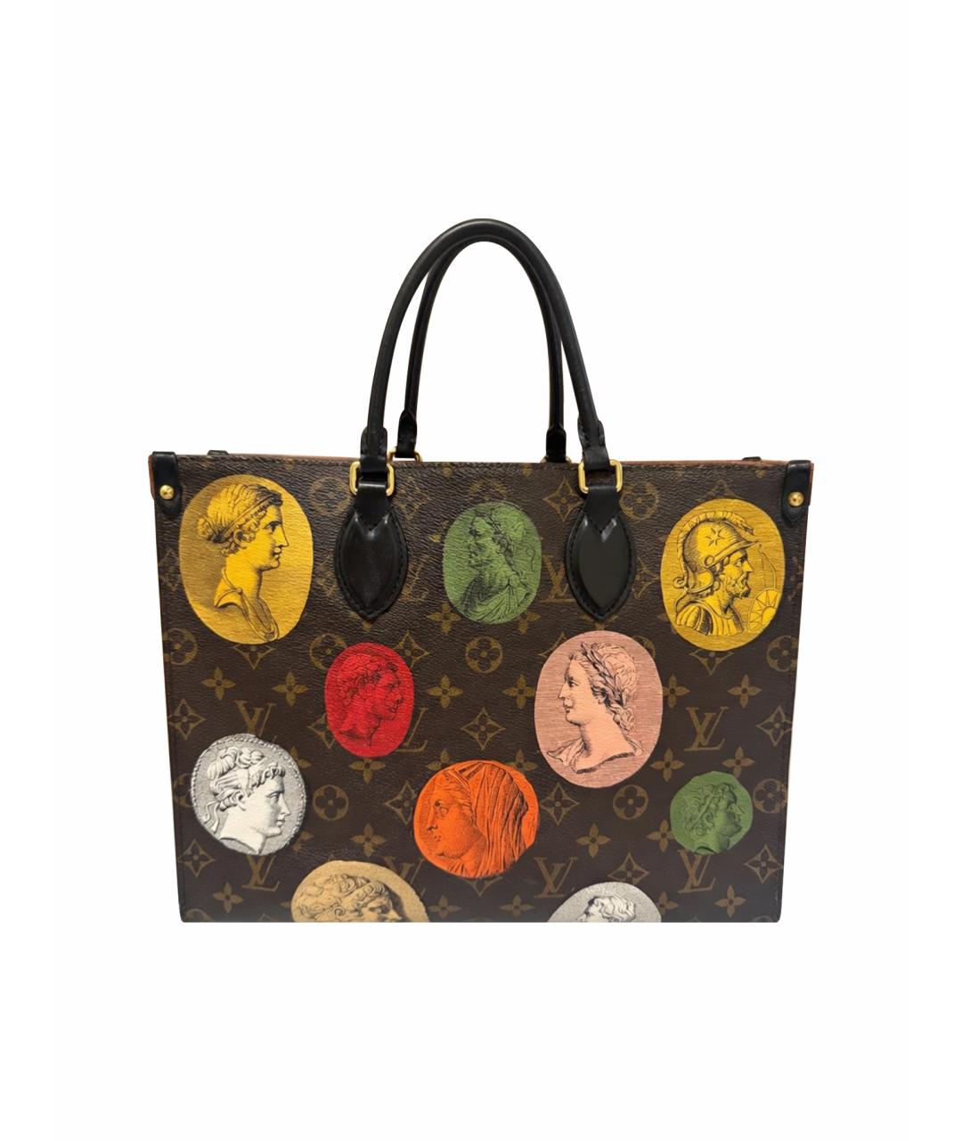 LOUIS VUITTON Коричневая сумка тоут, фото 1