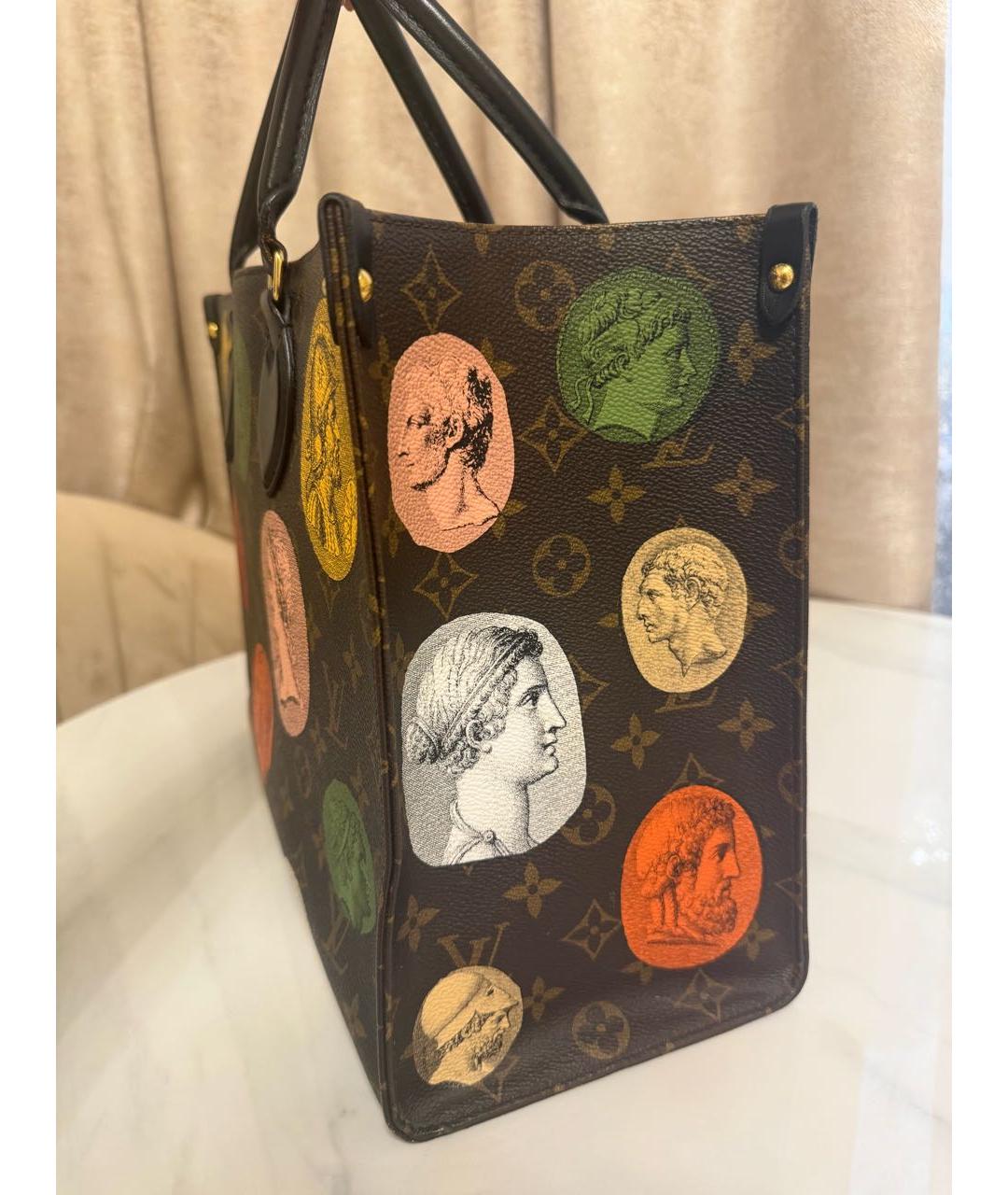 LOUIS VUITTON Коричневая сумка тоут, фото 2