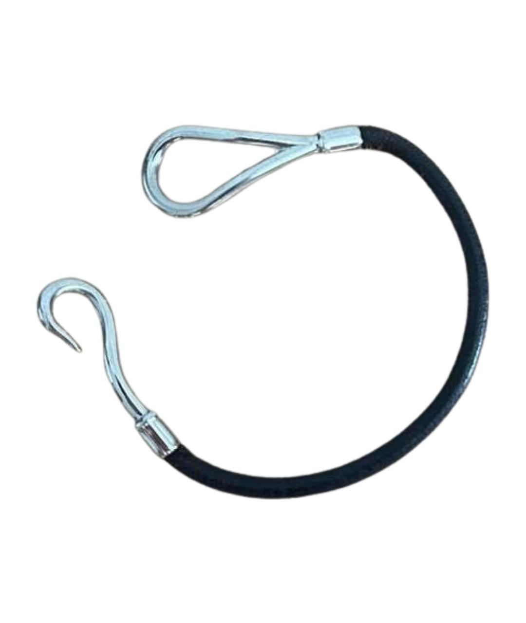 HERMES Коричневый кожаный браслет, фото 1