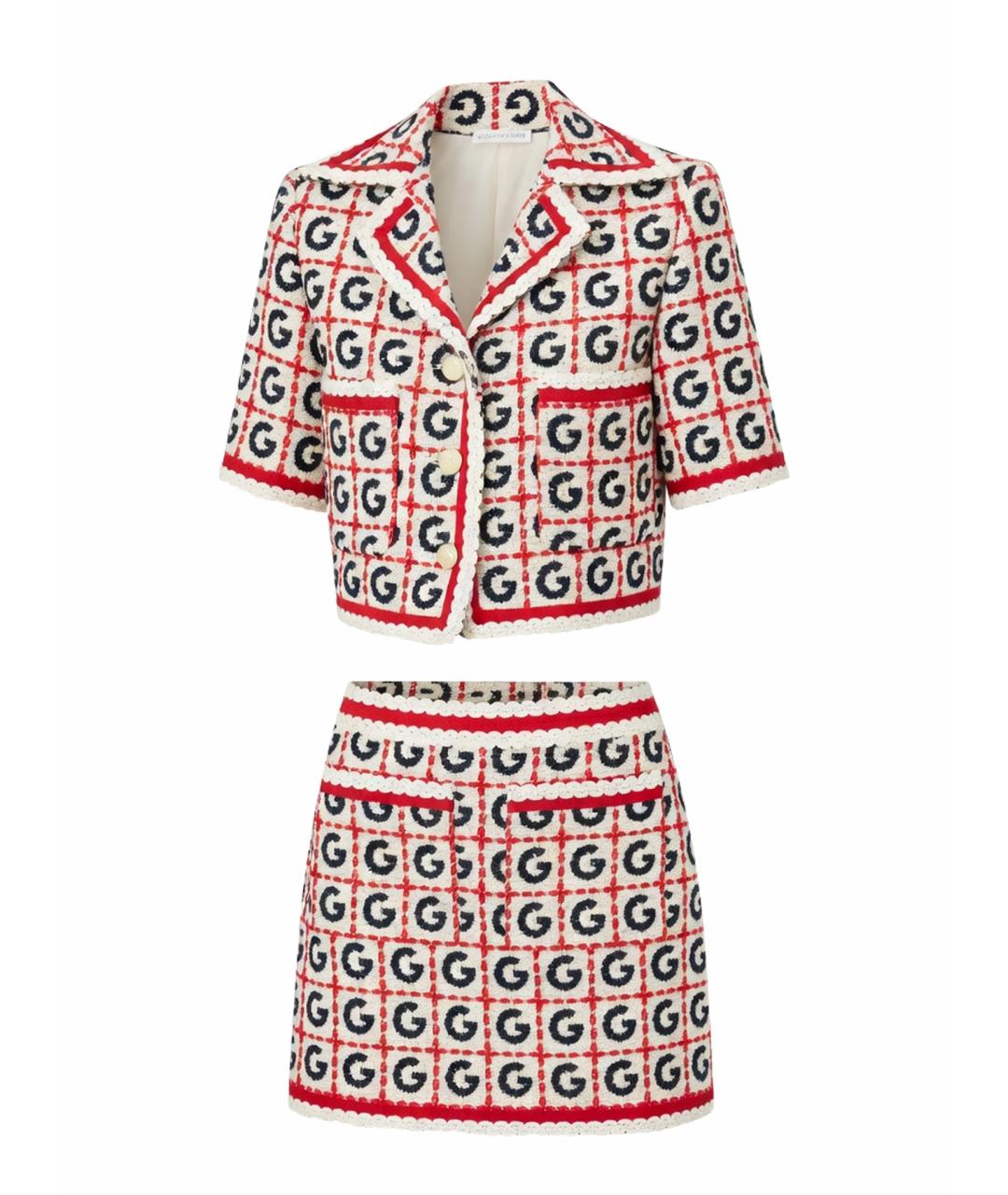 GUCCI Мульти хлопковый костюм с юбками, фото 1