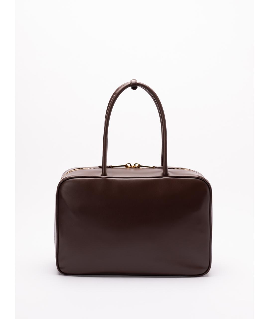 MIU MIU Коричневая кожаная сумка тоут, фото 2