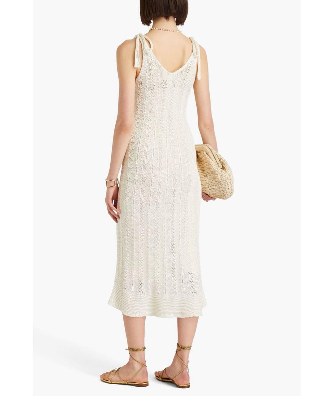 ZIMMERMANN Бежевый хлопко-эластановый сарафан, фото 2