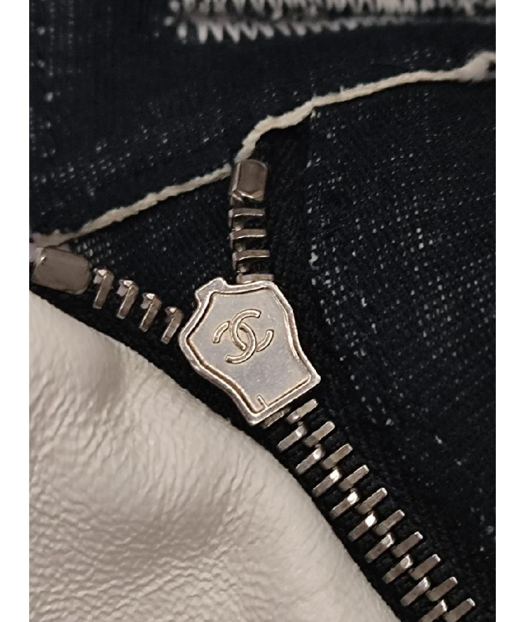 CHANEL Белые кожаные шорты, фото 7