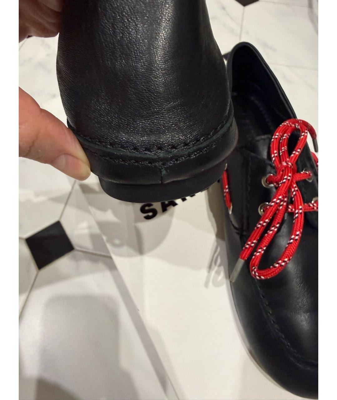 SANDRO Черные кожаные лоферы, фото 5