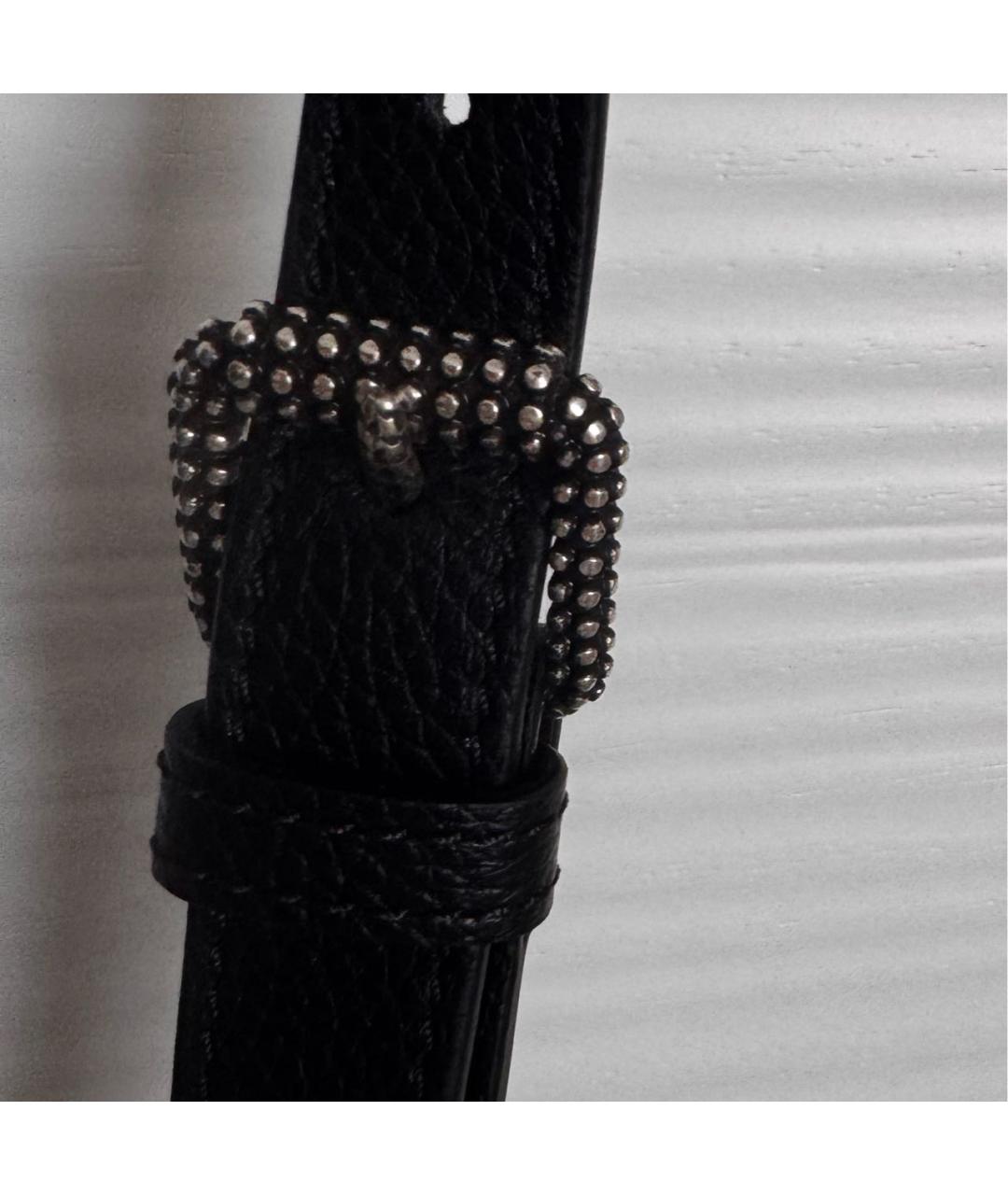 ETRO Черная кожаная сумка через плечо, фото 5