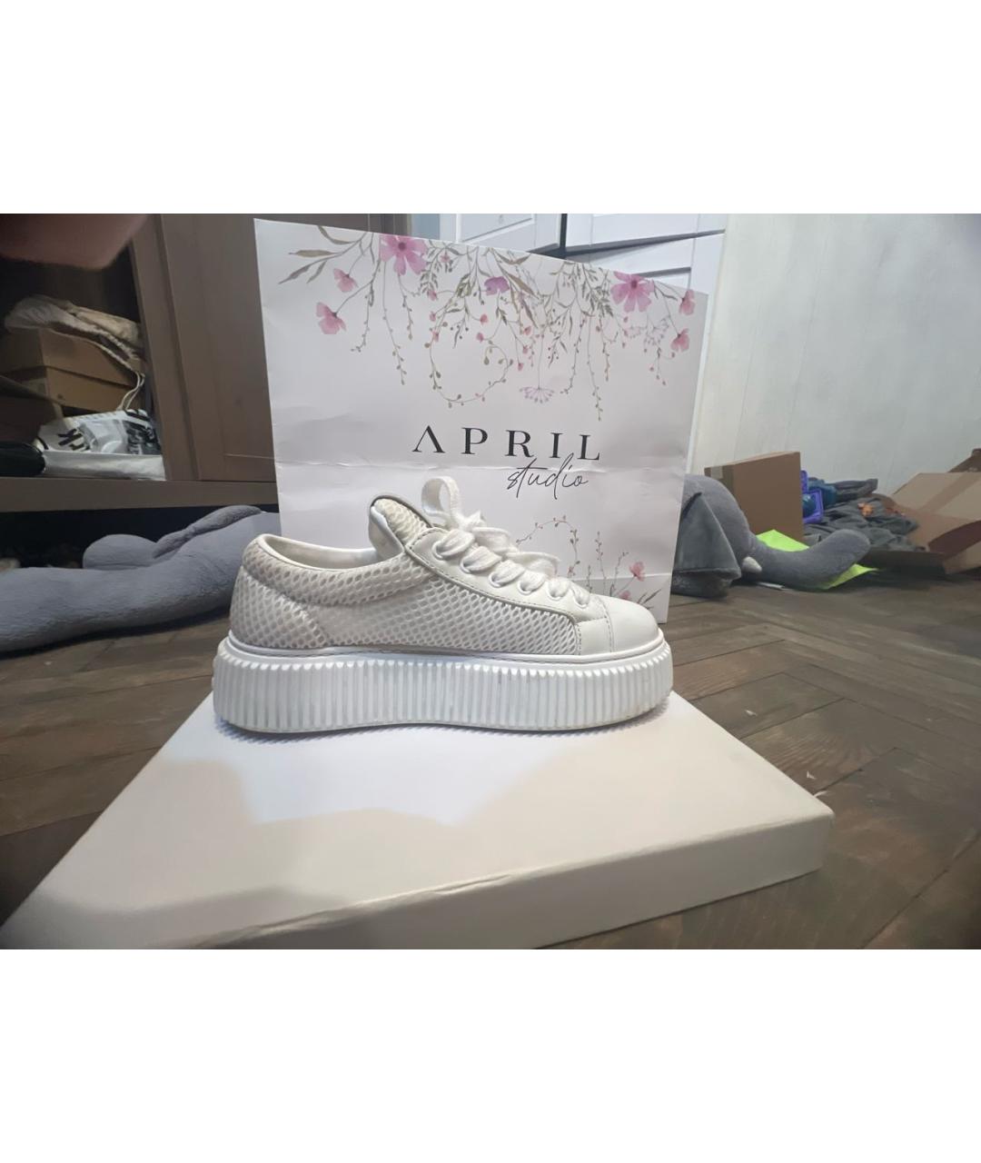 MIU MIU Белые кеды, фото 8