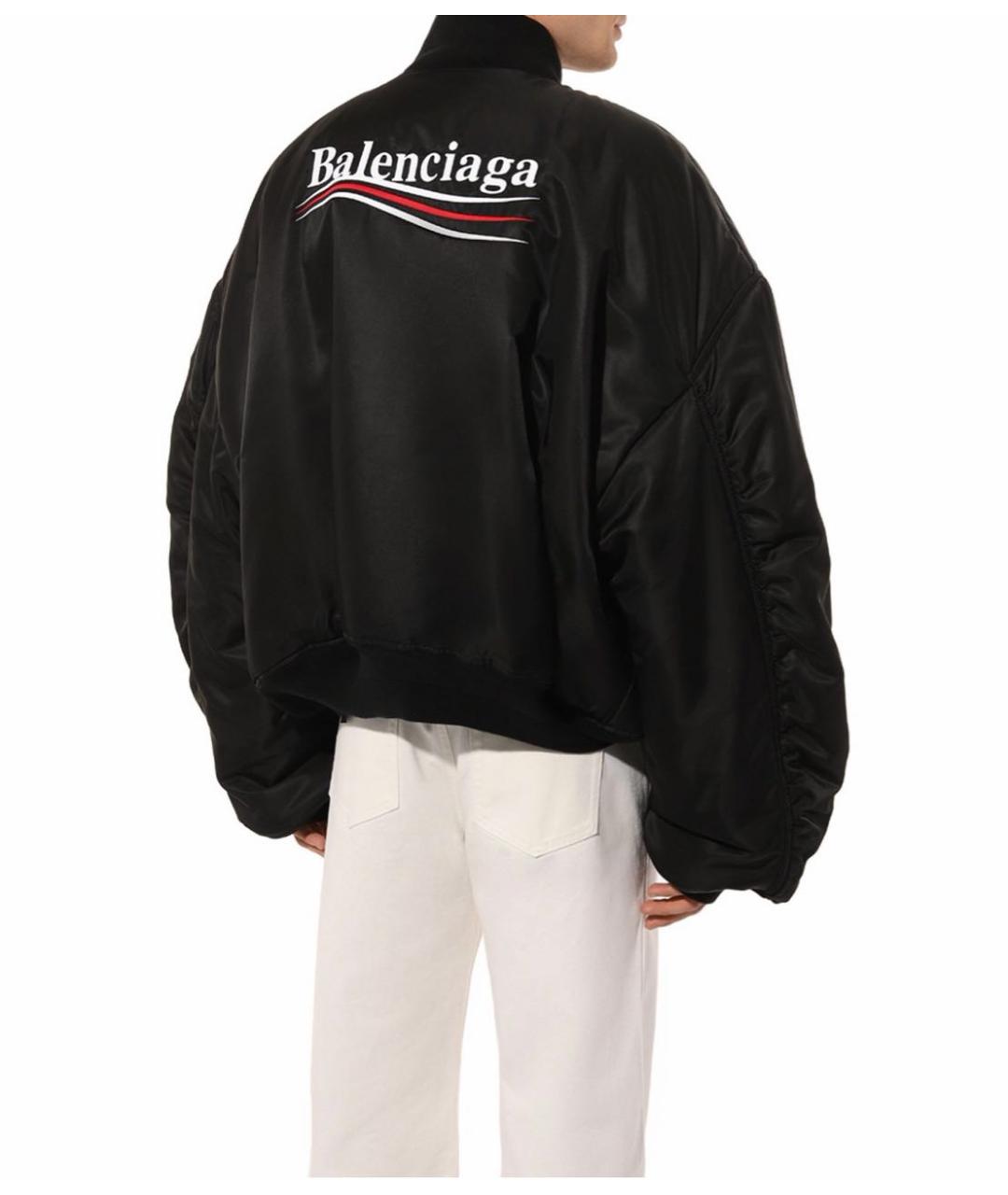 BALENCIAGA Черная куртка, фото 6