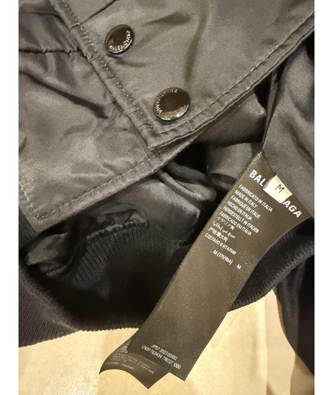 BALENCIAGA Черная куртка, фото 3