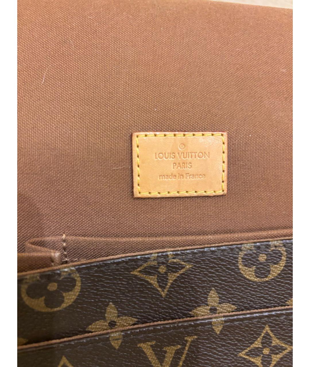 LOUIS VUITTON Коричневая сумка на плечо, фото 5