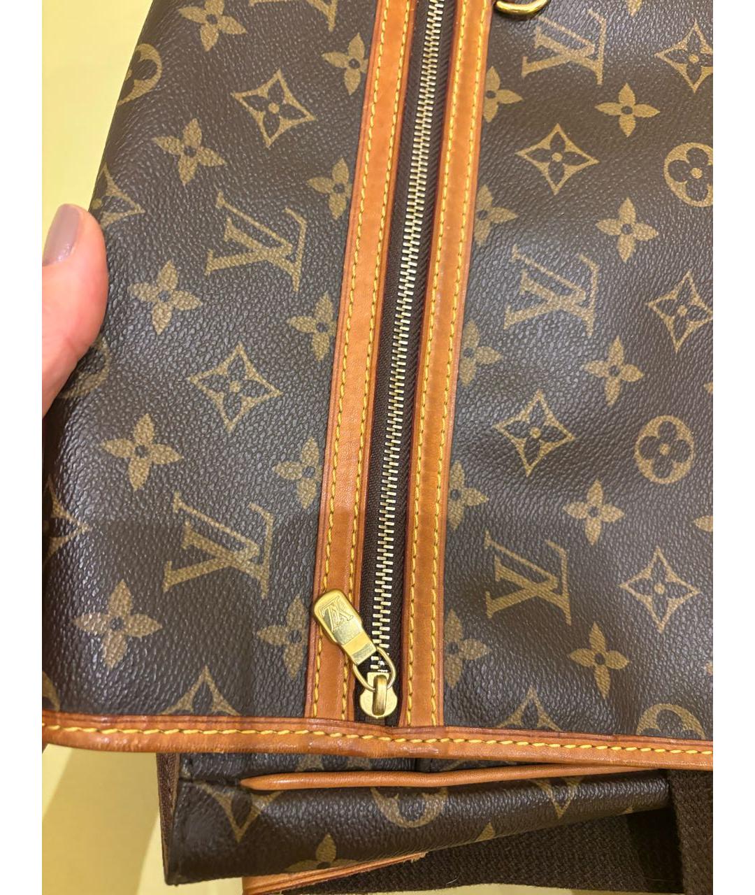 LOUIS VUITTON Коричневая сумка на плечо, фото 7