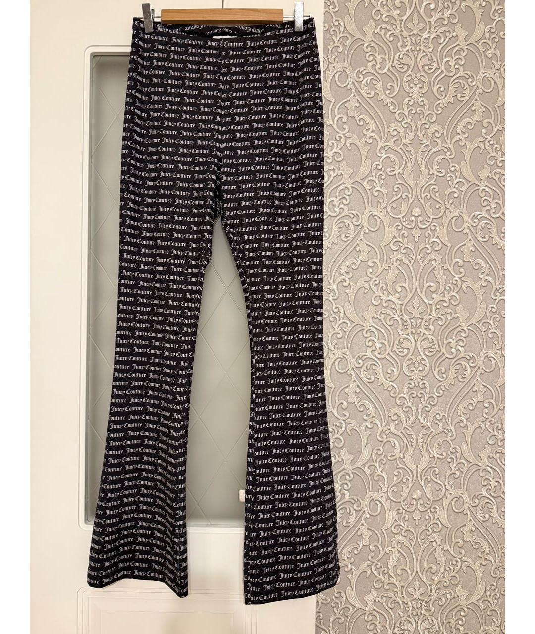 JUICY COUTURE Черные полиэстеровые спортивные брюки и шорты, фото 7