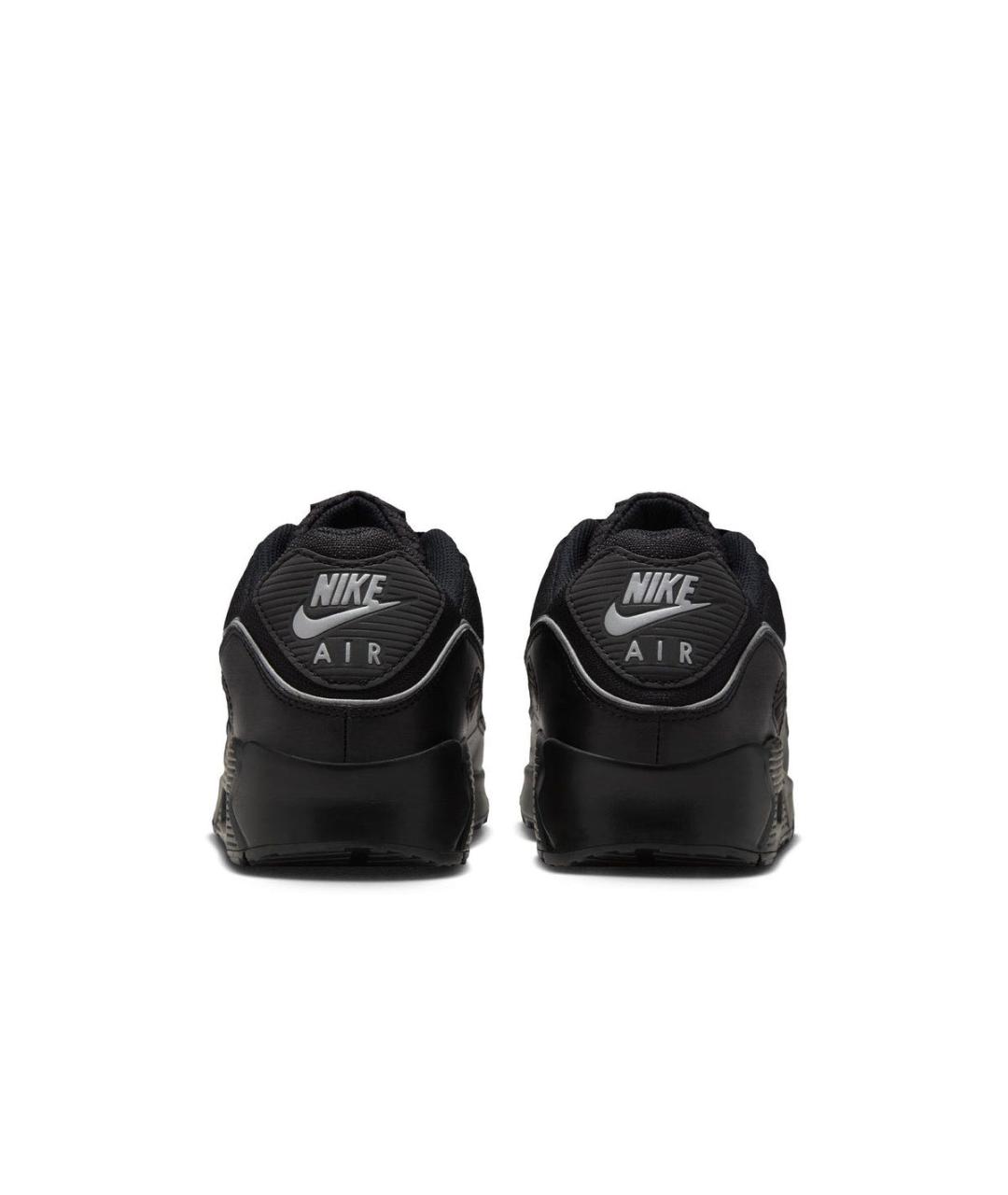 NIKE Черные низкие кроссовки / кеды, фото 4