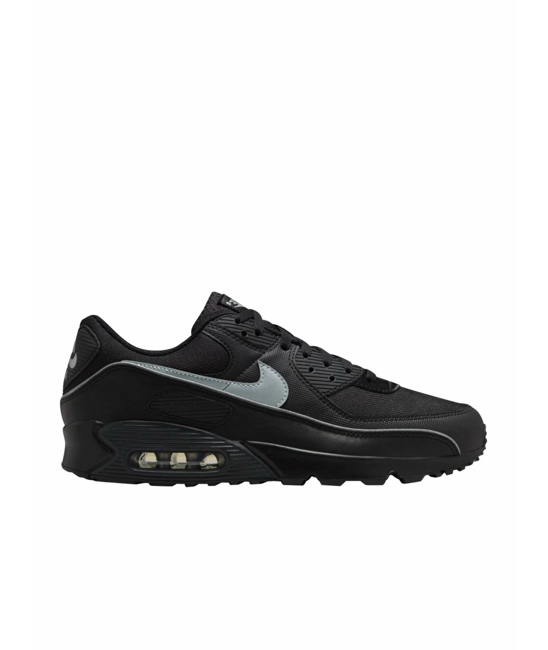 NIKE Черные низкие кроссовки / кеды, фото 1