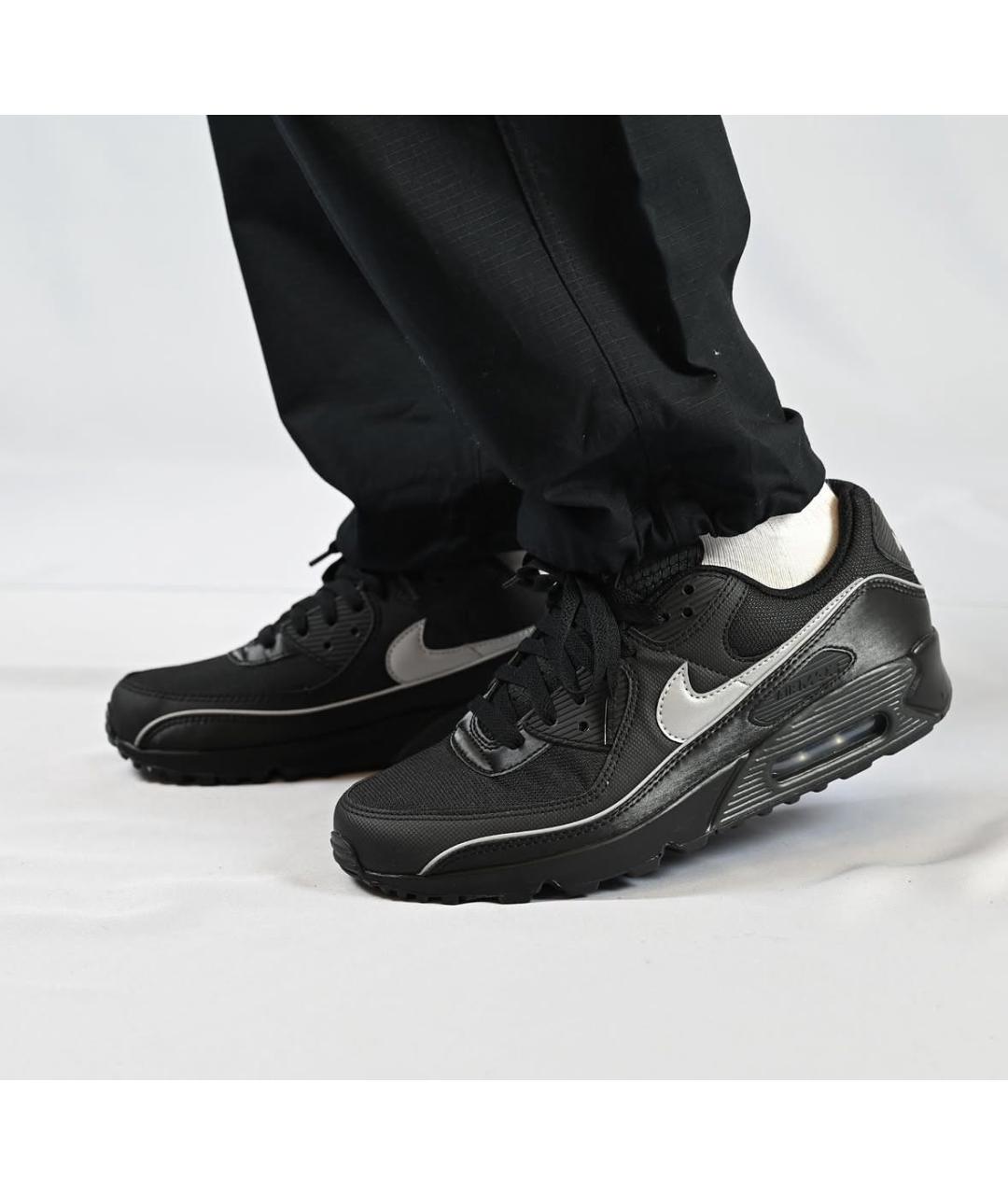 NIKE Черные низкие кроссовки / кеды, фото 5