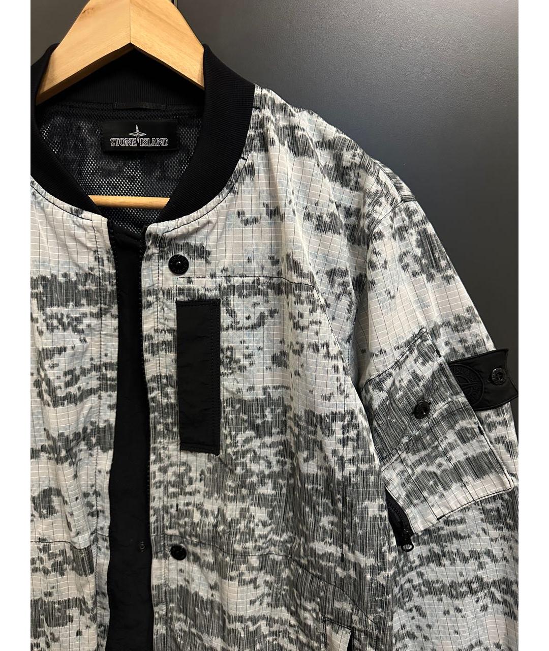 STONE ISLAND SHADOW PROJECT Серая полиамидовая куртка, фото 2