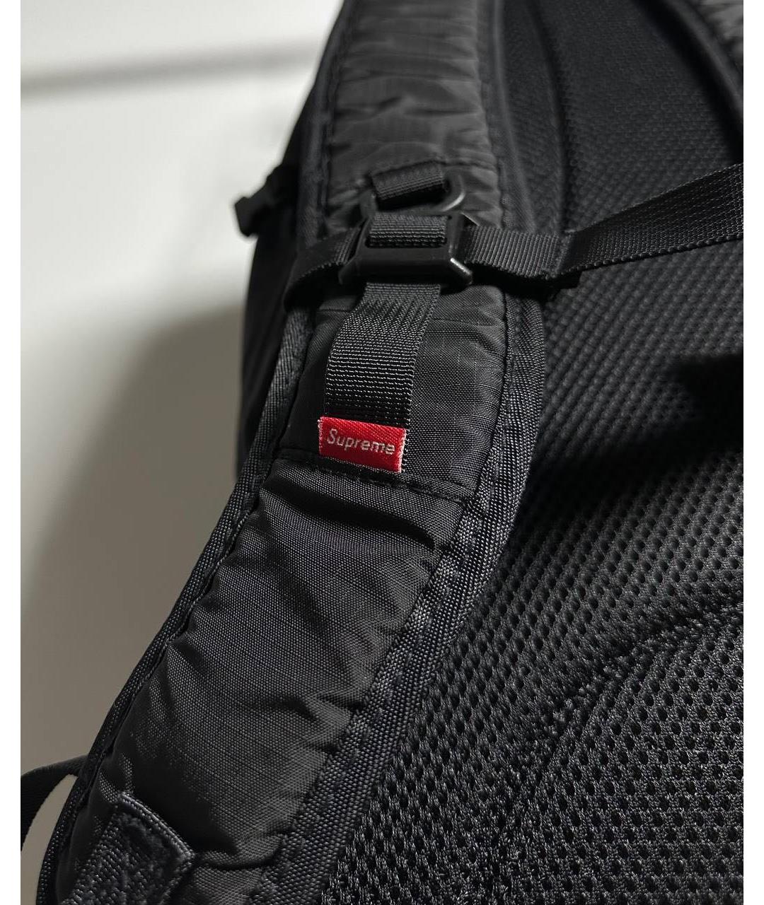 SUPREME Черный рюкзак, фото 5