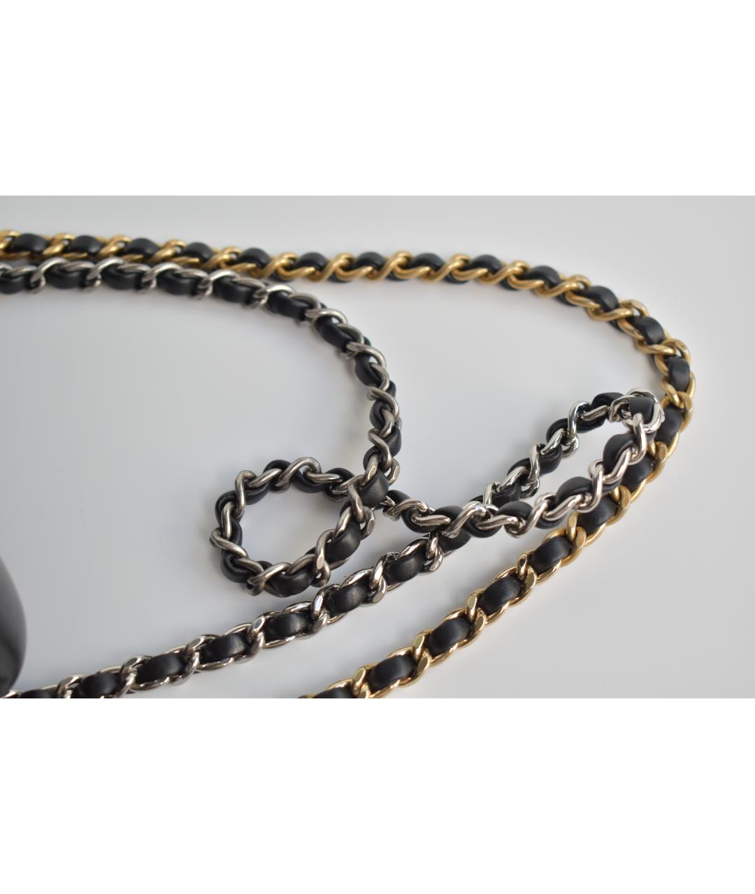 CHANEL Черный кожаный рюкзак, фото 5